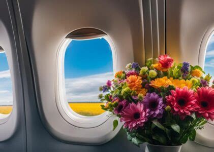 Can You Bring Fresh Flowers on a Plane? And Why Do Airports Smell Like Coffee and Anxiety?