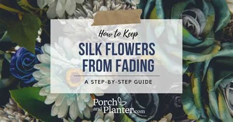 What Can You Spray on Silk Flowers to Keep from Fading: A Dive into Preservation and Beyond