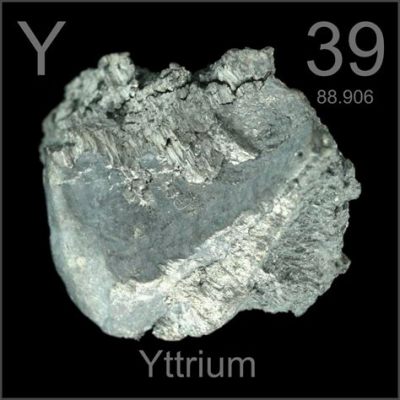 Yttrium - En Fascinerande Metalloid med Otaliga Industriella Tillämpningar!